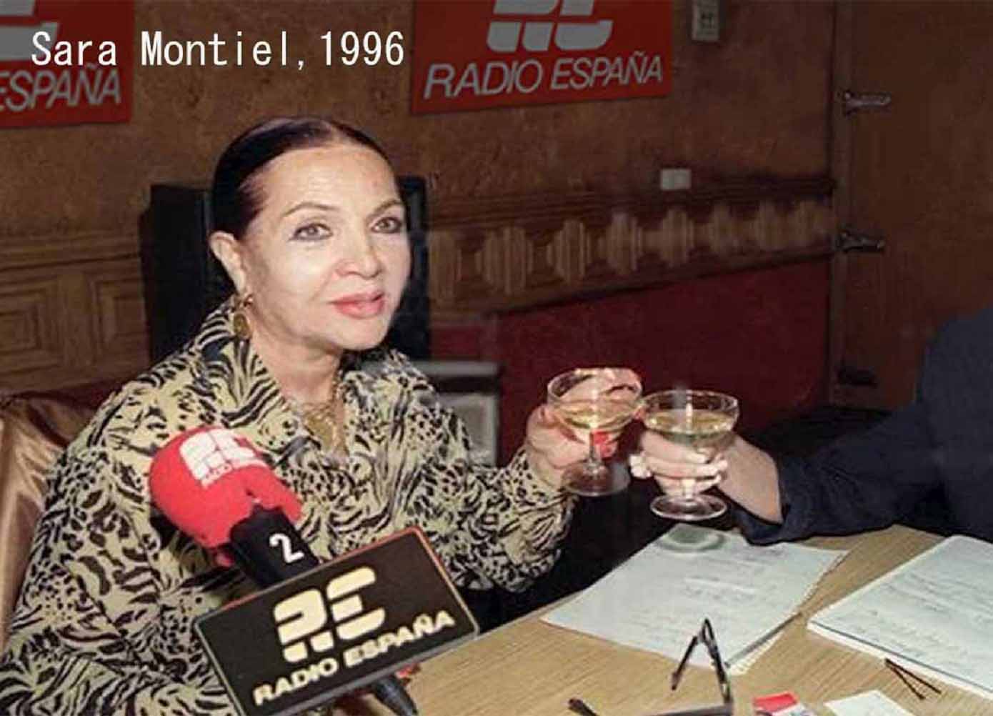 Sara Montiel en Radio España,1996